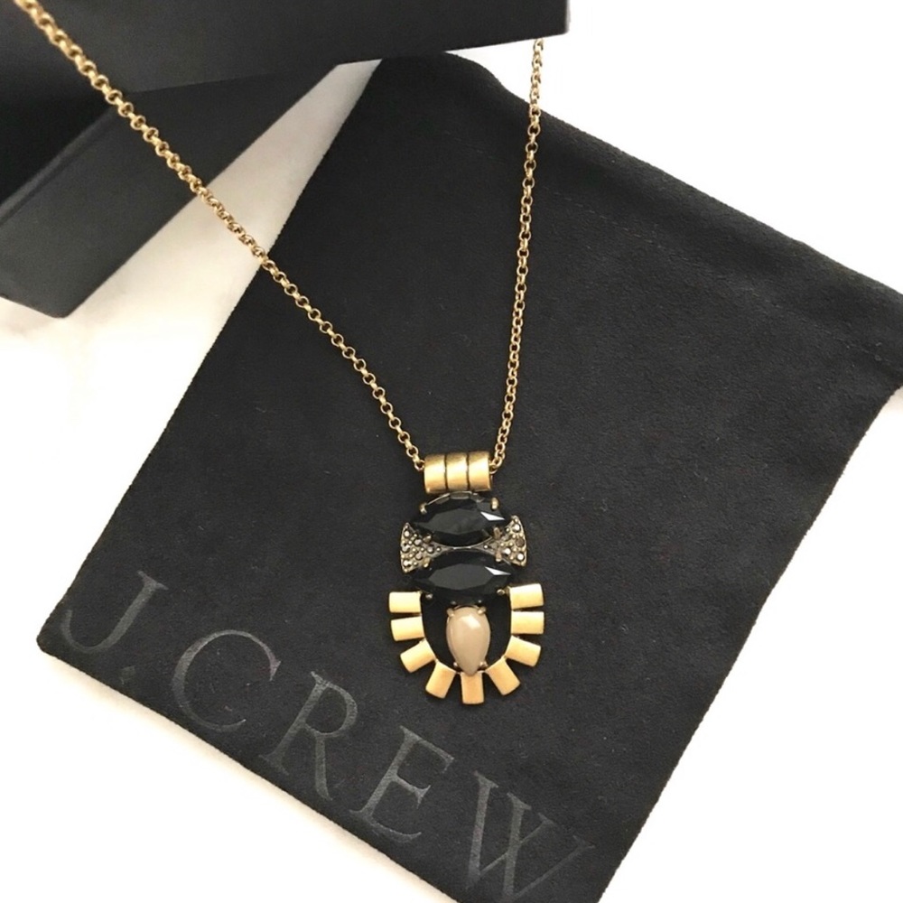 J. Crew Long Pendant Necklace